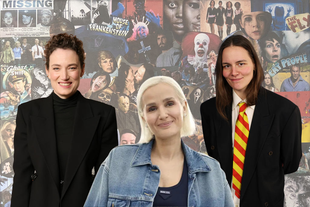 Coralie Fargeat, Julia Ducornau i Emilie Blichfeldt
