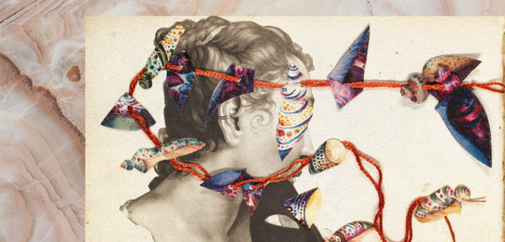Josep Pedrals: «El poema no és per desxifrar, és per gaudir-lo» Collage de Mario Trigo